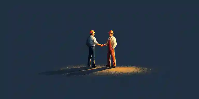 Keys being handed over representing the transfer of a website to a client